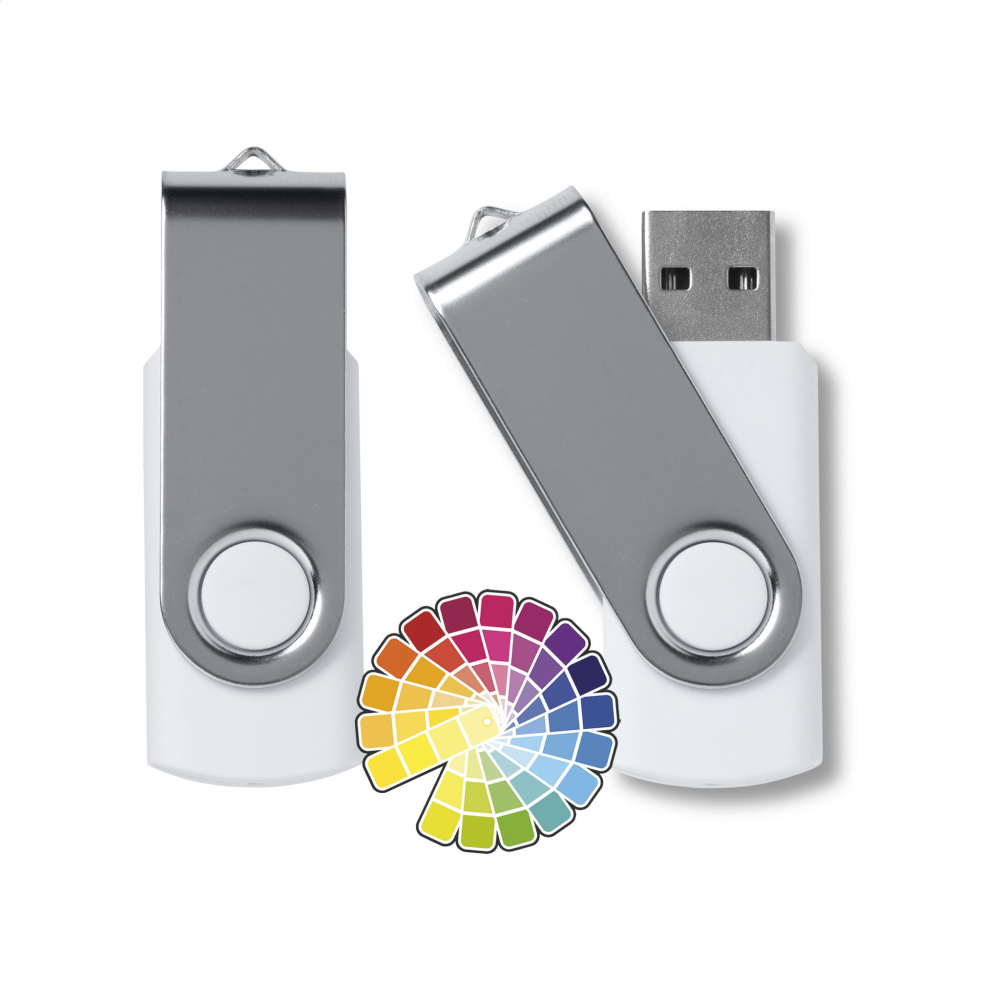 Logotrade corporate gift image of: USB Twist 64 GB