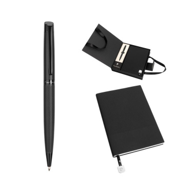 Logo trade advertising products picture of: Set of notebook and pen CHANTAL Pierre Cardin