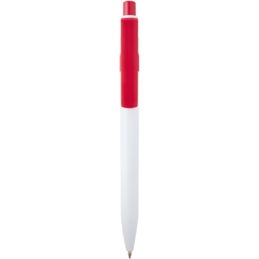 Logo trade corporate gift photo of: Unica recycled plastic ballpoint pen (blue ink)