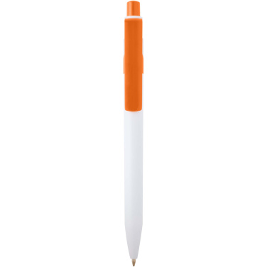 Logo trade promotional gift photo of: Unica recycled plastic ballpoint pen (blue ink)