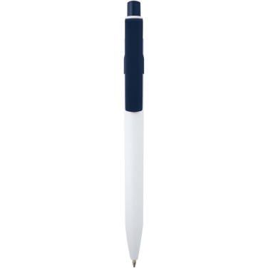Logotrade promotional product picture of: Unica recycled plastic ballpoint pen (blue ink)