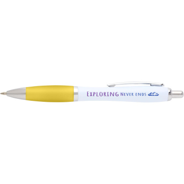 Logo trade advertising product photo of: Nash recycled plastic ballpoint pen (black ink)