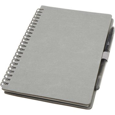 Logotrade promotional items photo of: Slate reusable soft cover notebook and pen set (black ink)