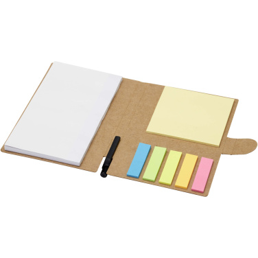 Logotrade business gifts photo of: Swift sticky notes booklet with ballpoint pen (black ink)