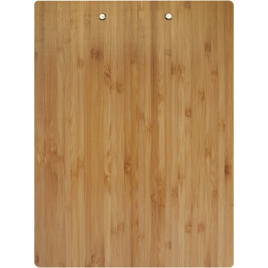 Logo trade promotional merchandise picture of: Tavula bamboo clipboard
