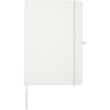 Logotrade advertising product picture of: Teak A5 recycled hard cover notebook with lined pages