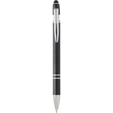 Logotrade corporate gift picture of: Kish ballpoint pen with silver finish (black ink)
