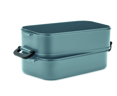Logo trade corporate gifts picture of: Lunch box in recycled PP
