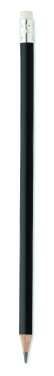 Logo trade promotional products image of: Natural pencil with eraser