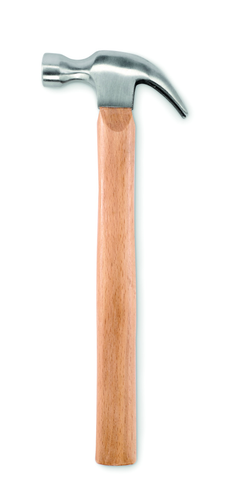 Logotrade promotional item picture of: Wooden claw hammer