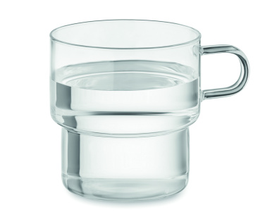 Logo trade promotional items image of: High borosilicate glass 300 ml