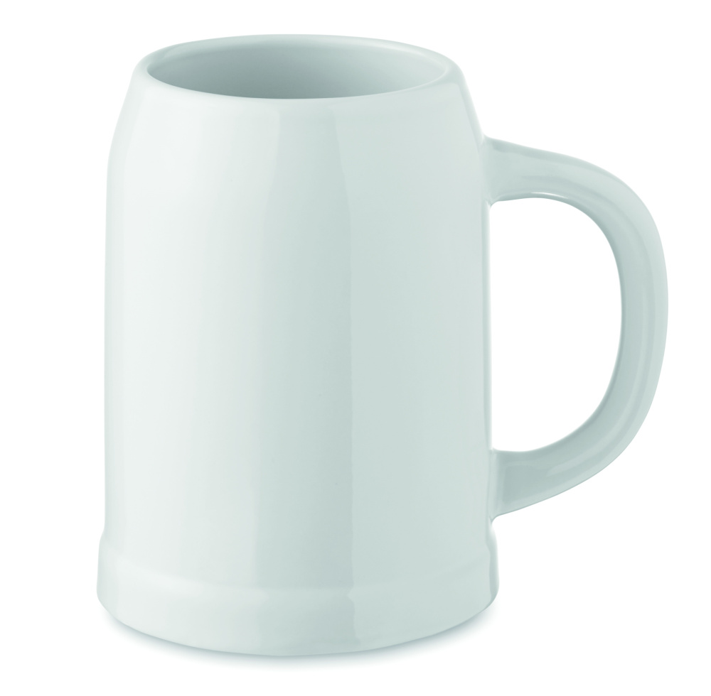 Logo trade promotional items image of: Sublimation beer mug 500 ml
