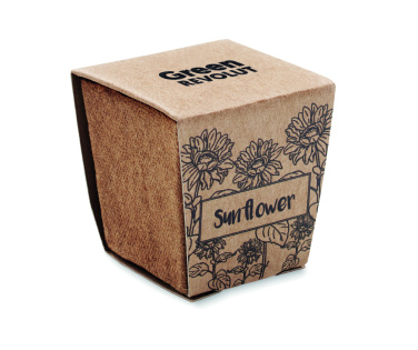 Logotrade advertising product picture of: Sunflower growing kit