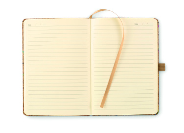 Logotrade promotional product picture of: A5 cork coloured notebook