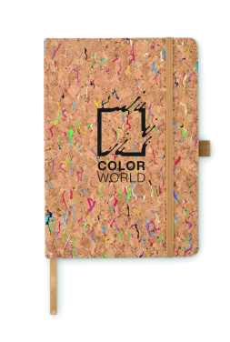 Logotrade corporate gifts photo of: A5 cork coloured notebook