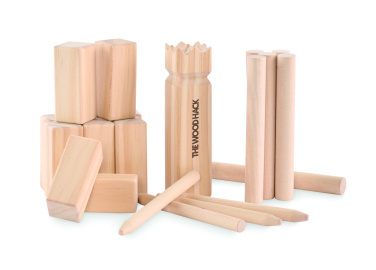 Logo trade promotional items image of: Pinewood outdoor throwing game