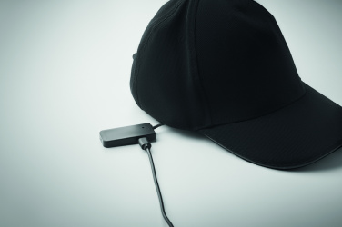 Logotrade promotional items photo of: 5 panel LED cotton cap 220gr/m²