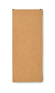 Logo trade business gift photo of: 4 reusable glass straws