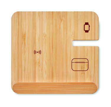 Logo trade promotional product photo of: 3 in 1 15W wireless charger