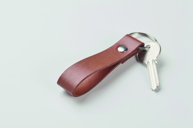 Logo trade promotional gifts image of: PU loop key ring