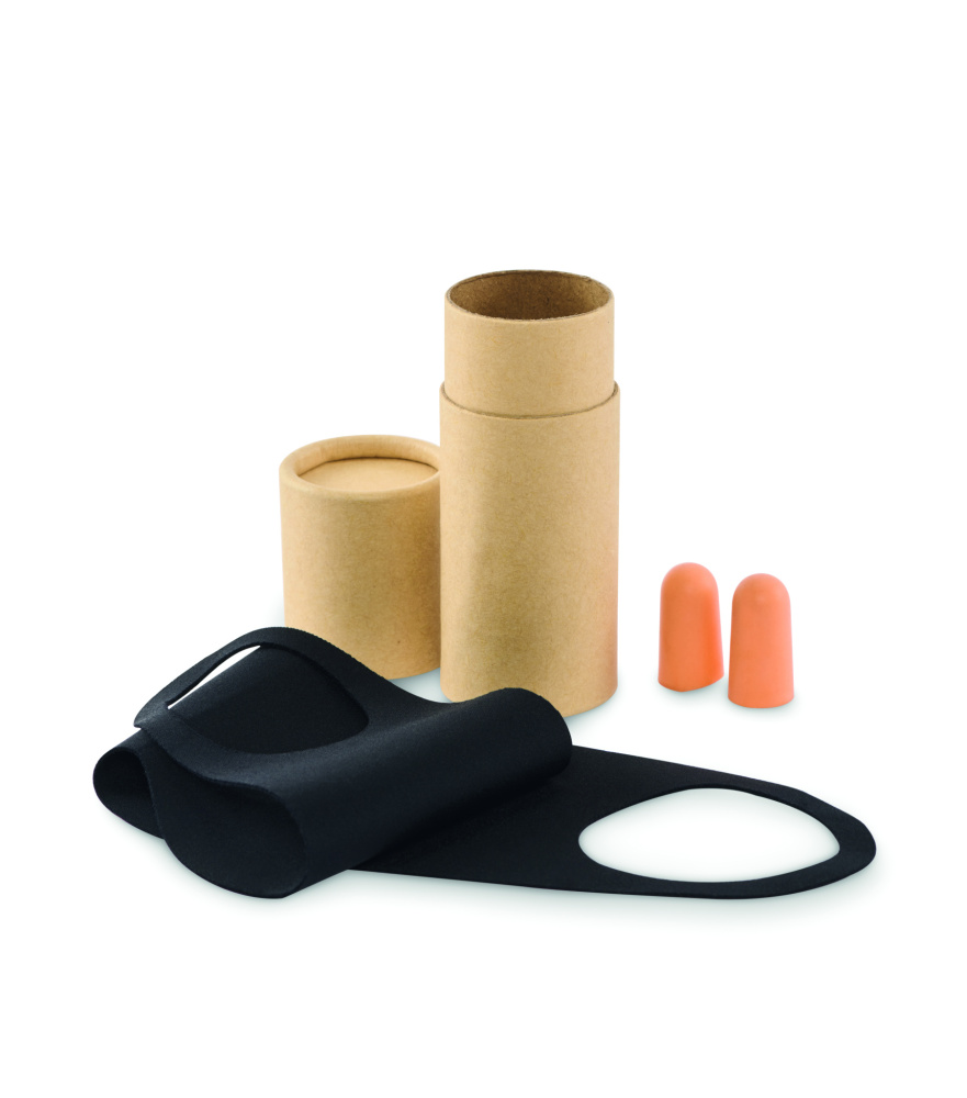 Logo trade advertising products picture of: Travel set in paper tube box