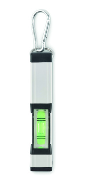 Logo trade promotional merchandise image of: Mini magnetic aluminium level