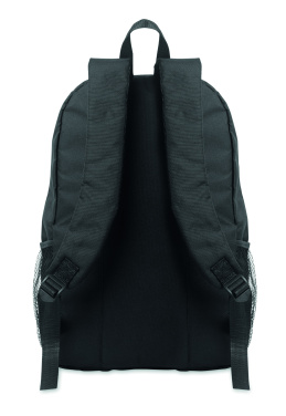 Logo trade promotional item photo of: 600D RPET polyester backpack