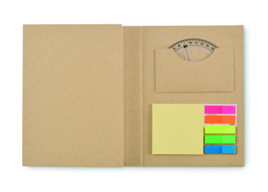 Logo trade promotional items picture of: Stationary set with notepad