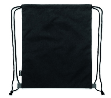 Logotrade promotional products photo of: RPET PU drawstring bag 2 tone