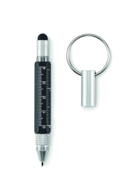 Logotrade promotional giveaway image of: Key ring with twist action pen