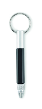 Logo trade promotional giveaways picture of: Key ring with twist action pen