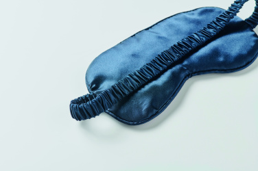 Logo trade promotional merchandise photo of: Soft polyester eye mask
