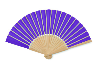 Logo trade promotional item photo of: Manual hand fan