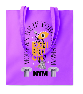 Logo trade promotional giveaway photo of: 140 gr/m² cotton shopping bag