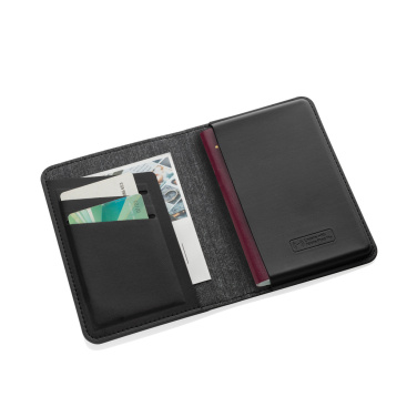Logotrade promotional merchandise photo of: Trackmate RCS rpolyester passport holder worldwide locating