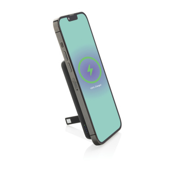 Logotrade business gifts photo of: Zen RCS rplastic 5000 mah 5W magnetic bamboo powerbank