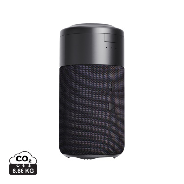 Logo trade promotional merchandise image of: Urban Vitamin Anaheim RCS recycled 10W speaker 15W charger