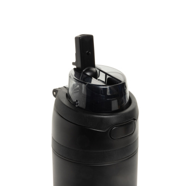 Logo trade promotional items image of: Omni Sip RCS certified re-steel lockable bottle 700ml