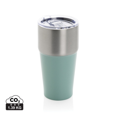 Logo trade promotional merchandise photo of: Fluid RCS certified recycled steel tumbler 500ml