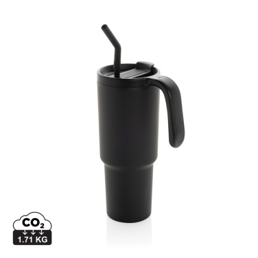 Logo trade advertising product photo of: Graphic 360 RCS certified recycled steel tumbler 900ml