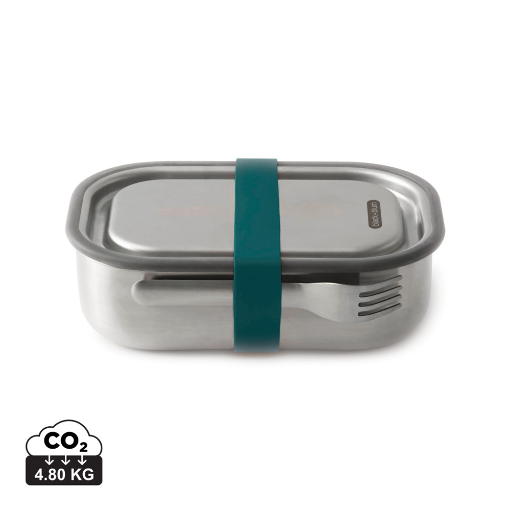 Logo trade promotional giveaways image of: Black+Blum Stainless Steel Lunch Box Large