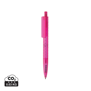 Logotrade promotional product image of: X3 GRS recycled PC plastic pen frosted