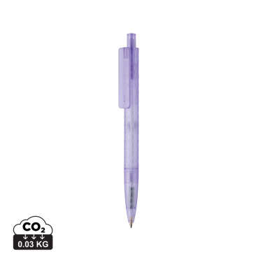 Logotrade promotional item image of: X3 GRS recycled PC plastic pen frosted