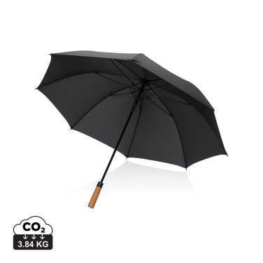 Logotrade promotional merchandise image of: Tony  Aware™ RPET 30 inch acacia auto open umbrella