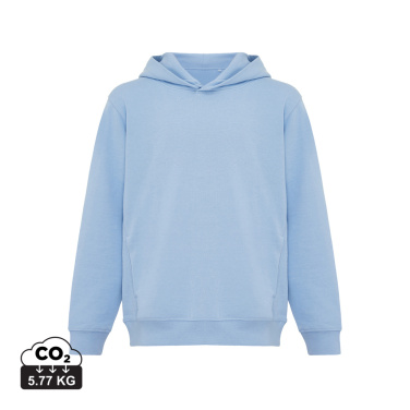 Logo trade advertising products picture of: Iqoniq Yengo kids recycled cotton hoodie with sidepockets