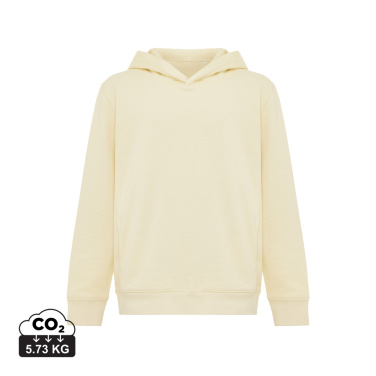 Logotrade promotional item picture of: Iqoniq Yengo kids recycled cotton hoodie with sidepockets