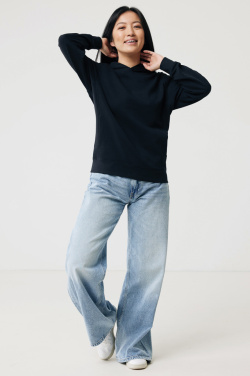 Logo trade promotional gifts picture of: Iqoniq Yengo recycled cotton hoodie with sidepockets