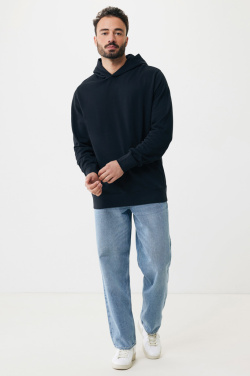 Logo trade promotional giveaways picture of: Iqoniq Yengo recycled cotton hoodie with sidepockets