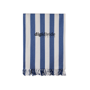Logo trade business gift photo of: VINGA Ornos GRS recycled cotton hammam towel