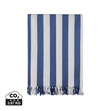 Logo trade promotional items image of: VINGA Ornos GRS recycled cotton hammam towel